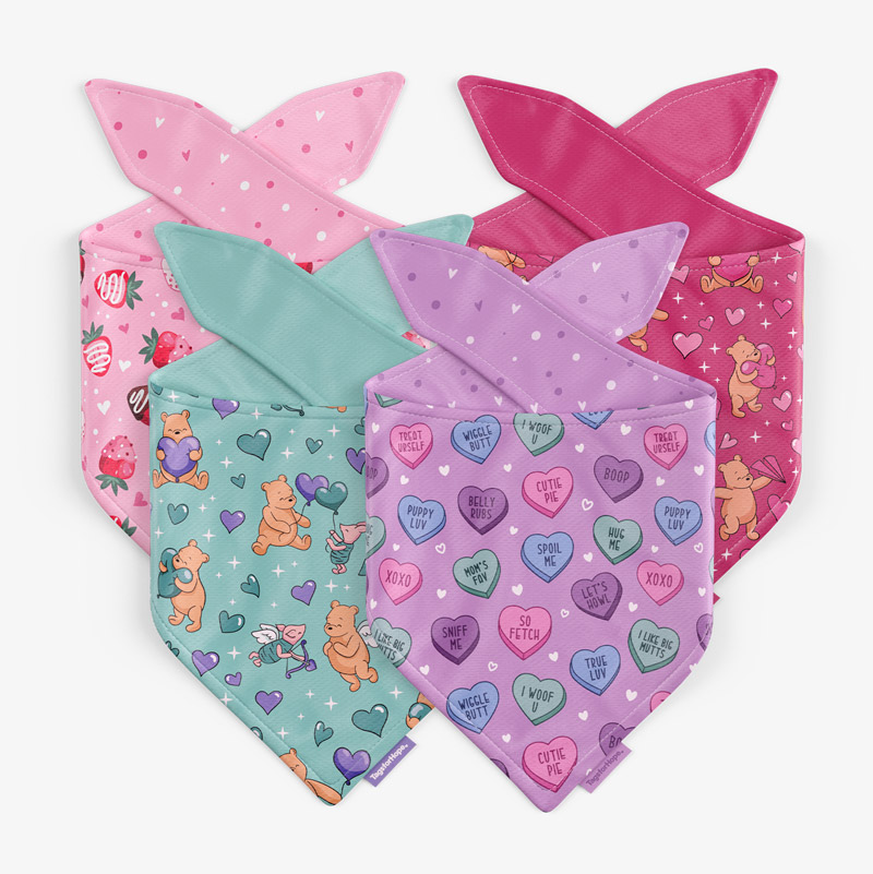 quadruple bandana bundle valentines 2025