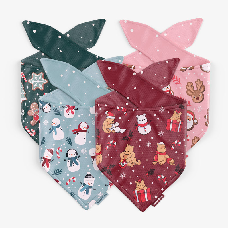 quadruple bandana bundle christmas 2