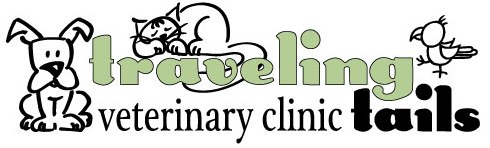 Traveling Tails Veterinary Clinic logo