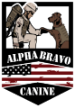 Alpha Bravo Canine logo