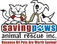 Saving Paws Animal Rescue logo