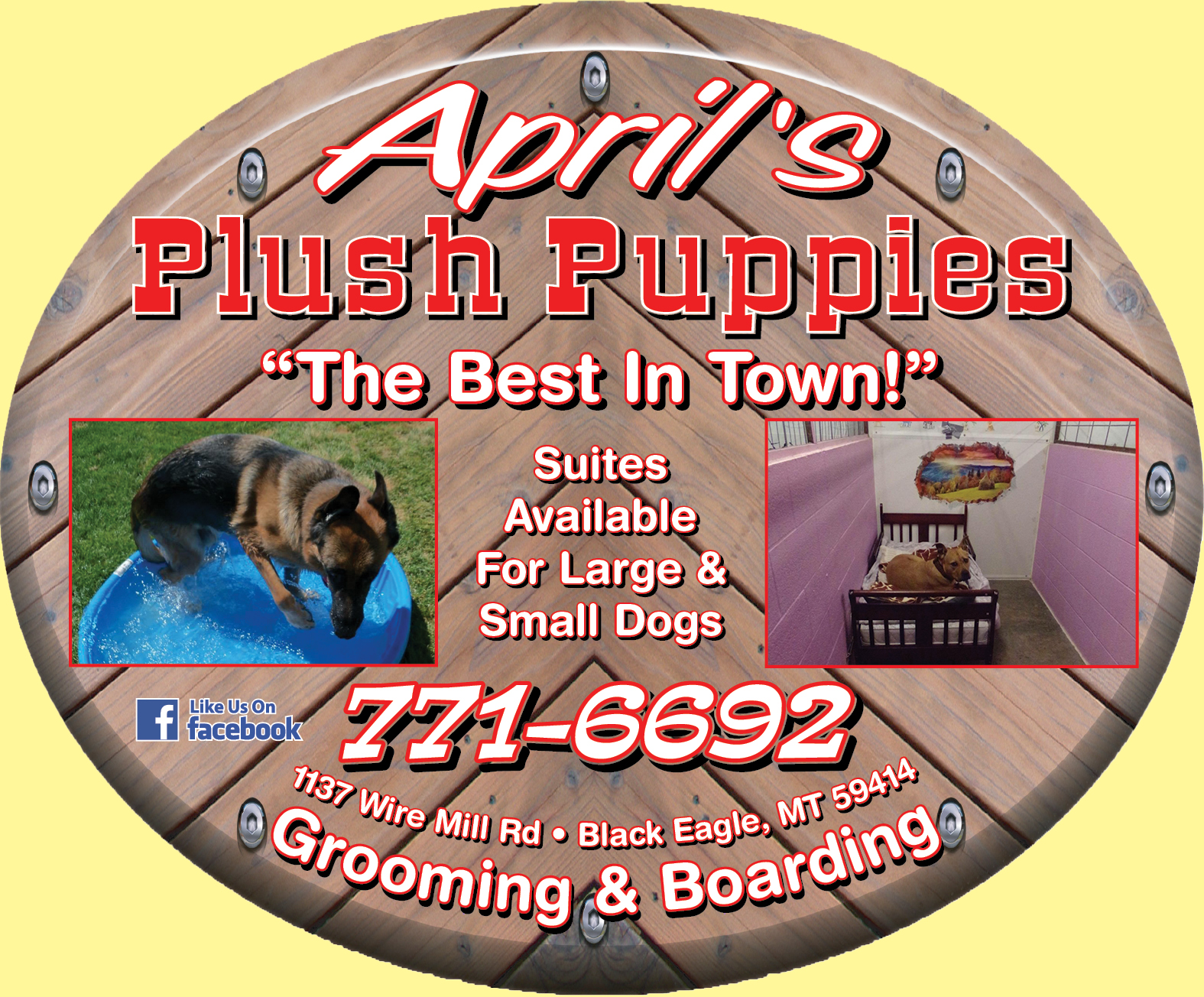 Aprils Plush Puppies logo