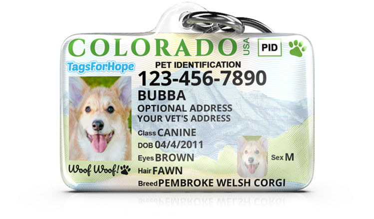 pet identification tags